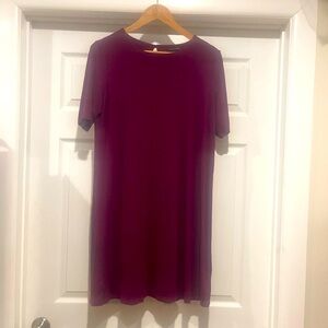 Eileen Fisher Purple dress size medium